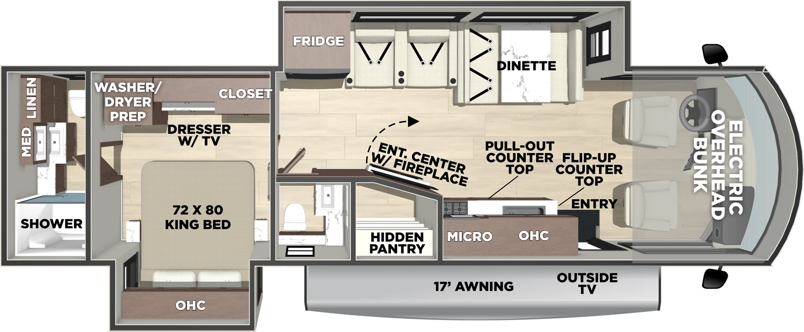 Fr3 34DS Floorplan